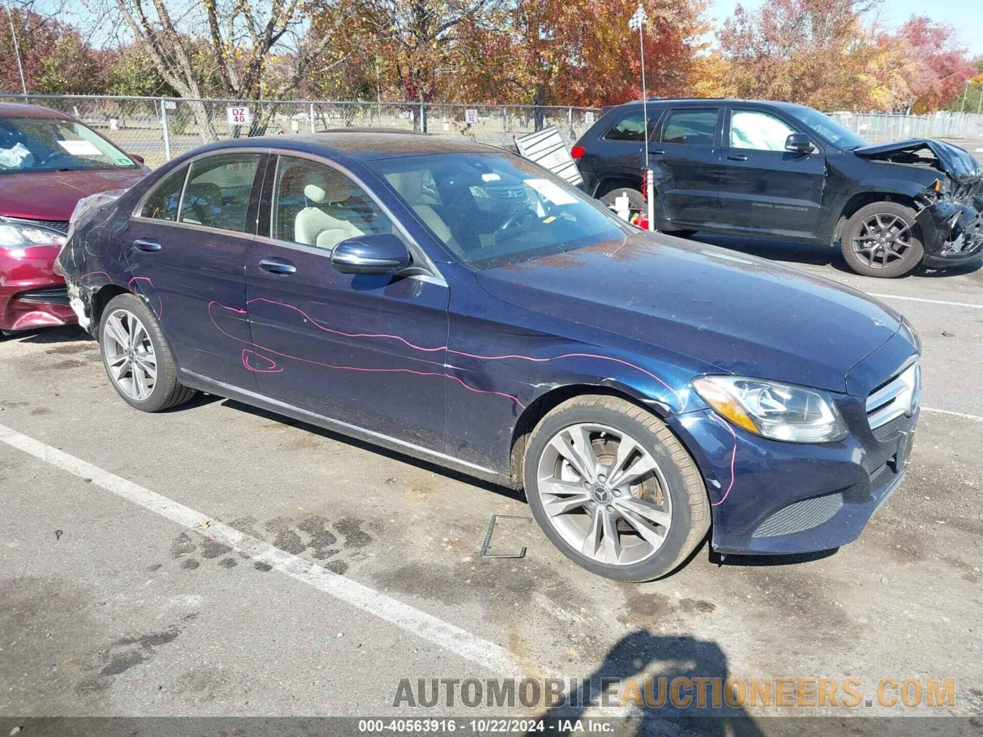 WDDWF4KB2JR418884 MERCEDES-BENZ C 300 2018