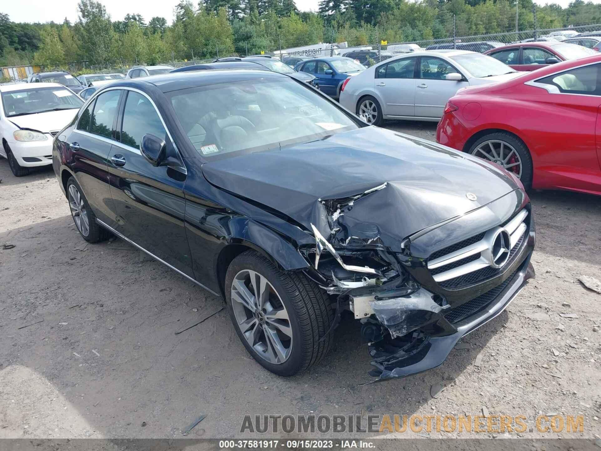 WDDWF4KB2JR421350 MERCEDES-BENZ C 2018