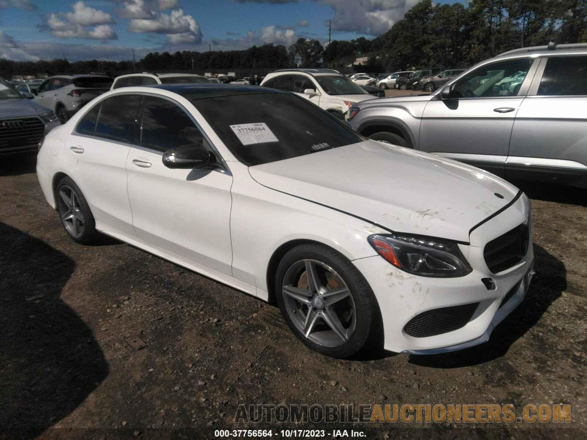 WDDWF4KB3GR130431 MERCEDES-BENZ C 300 2016