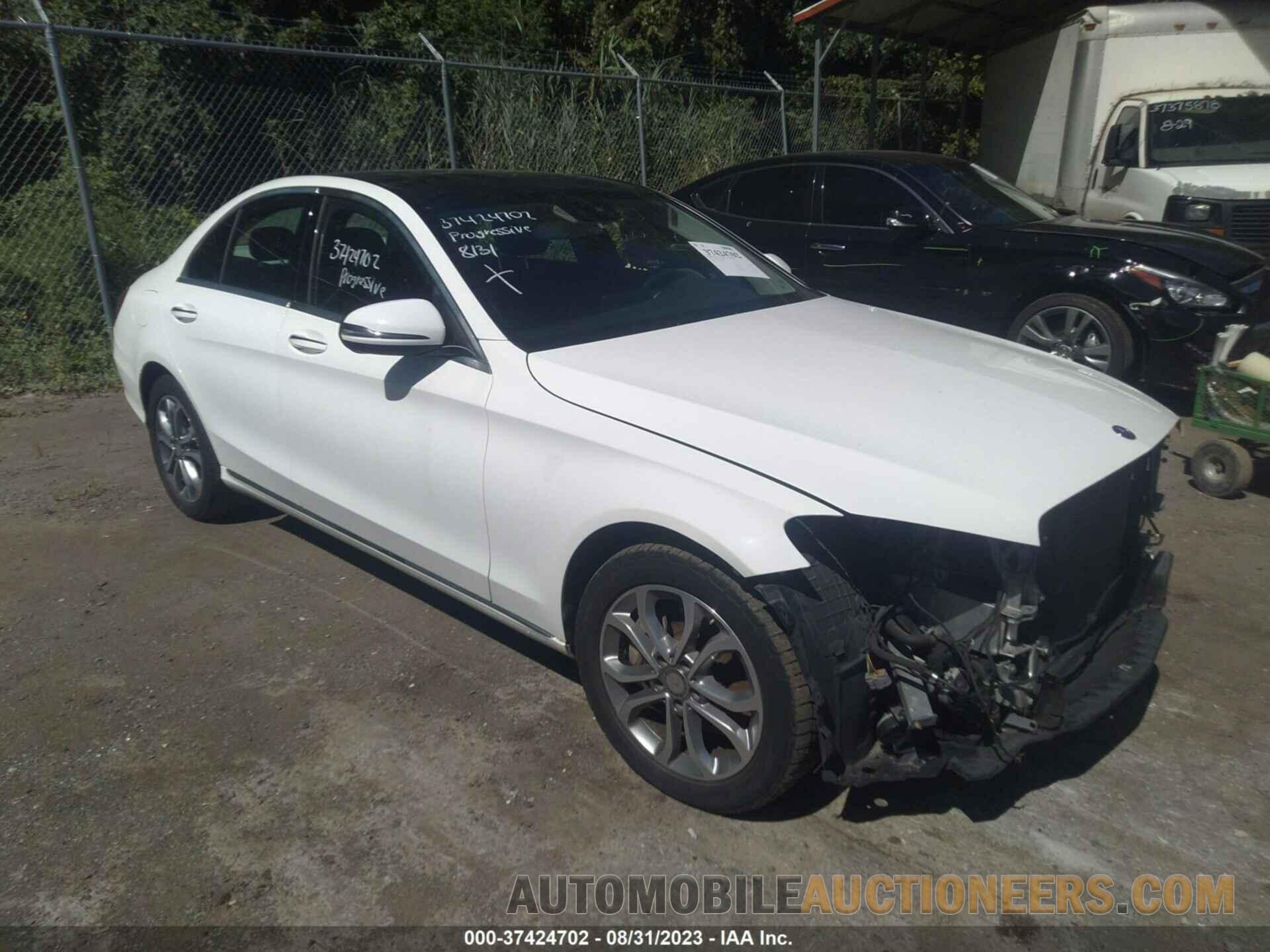 WDDWF4KB3GR138433 MERCEDES-BENZ C 300 2016