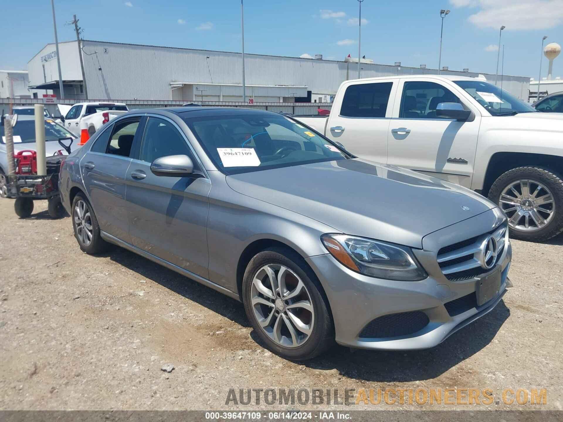 WDDWF4KB3GR146872 MERCEDES-BENZ C 300 2016