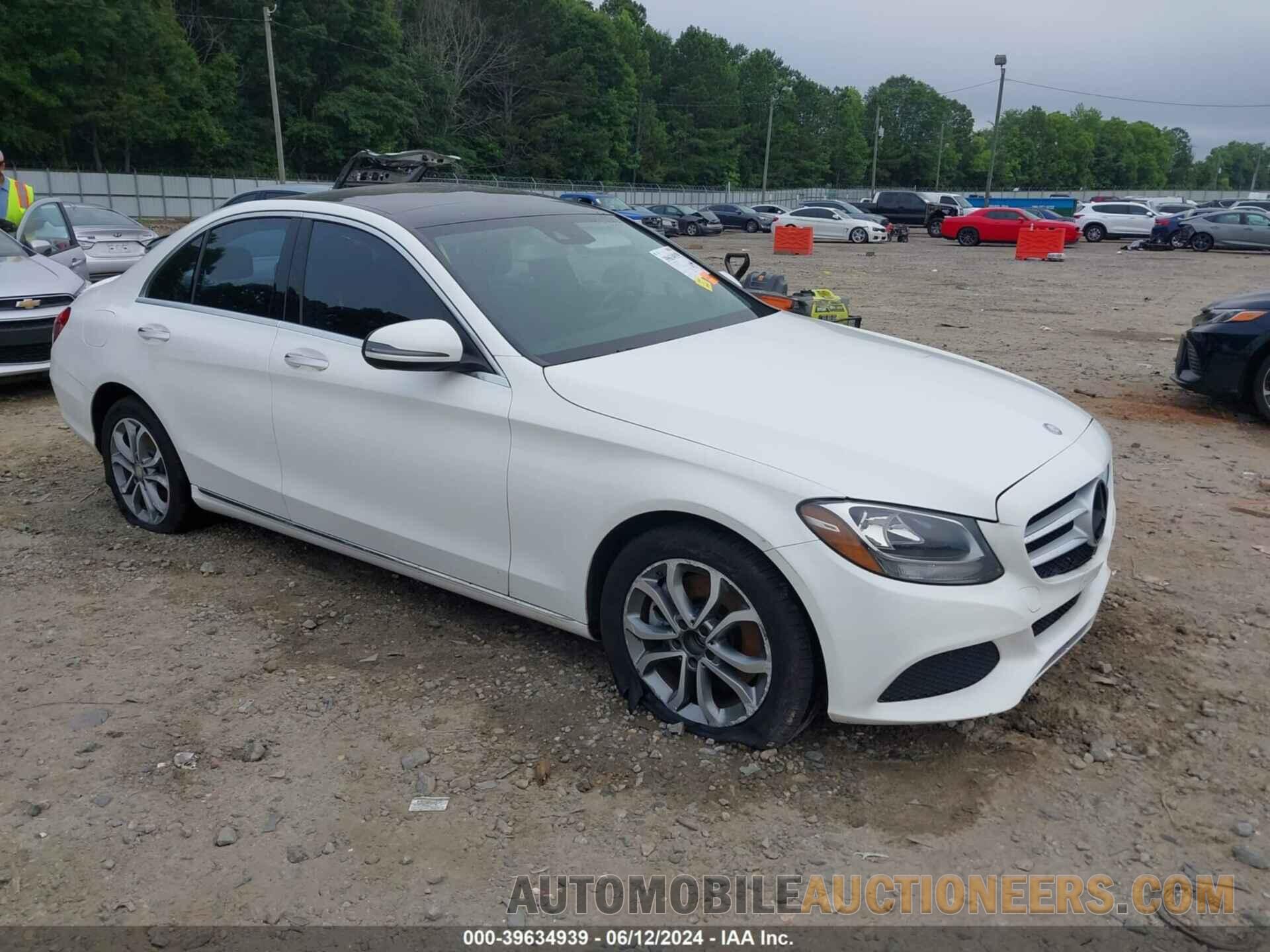 WDDWF4KB3GR148900 MERCEDES-BENZ C 300 2016