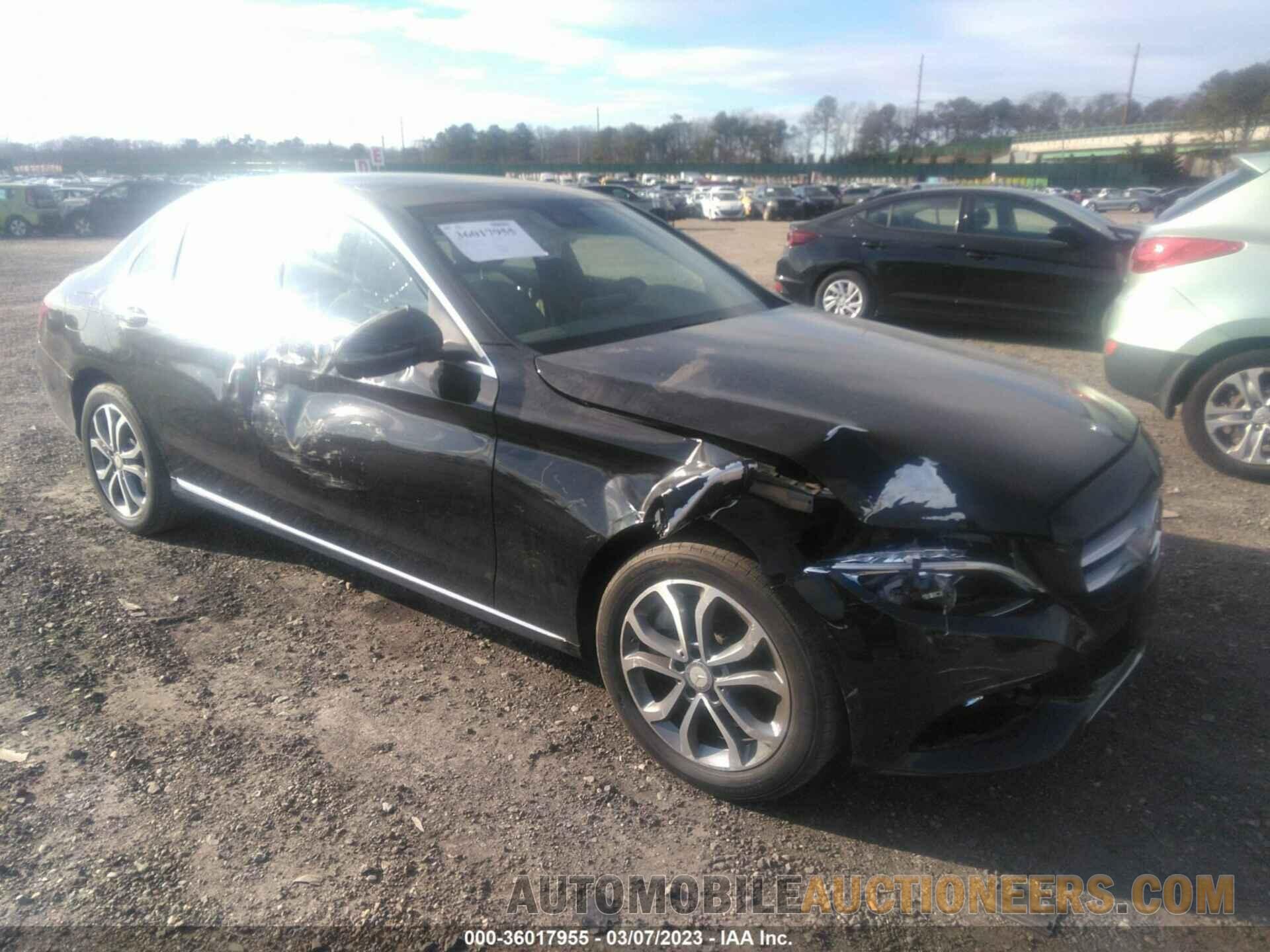 WDDWF4KB3GR163395 MERCEDES-BENZ C-CLASS 2016