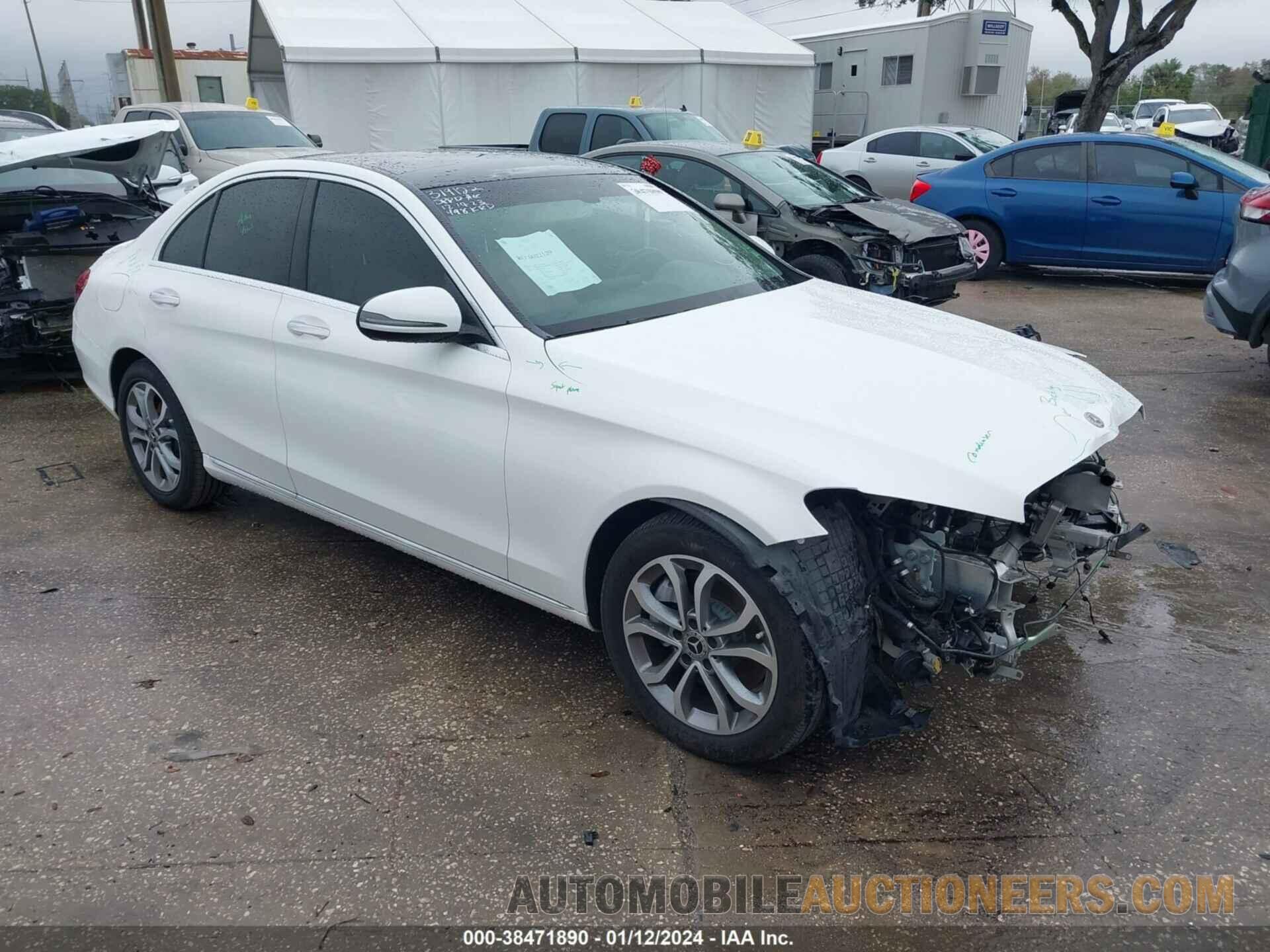 WDDWF4KB3HR304404 MERCEDES-BENZ C 300 2017