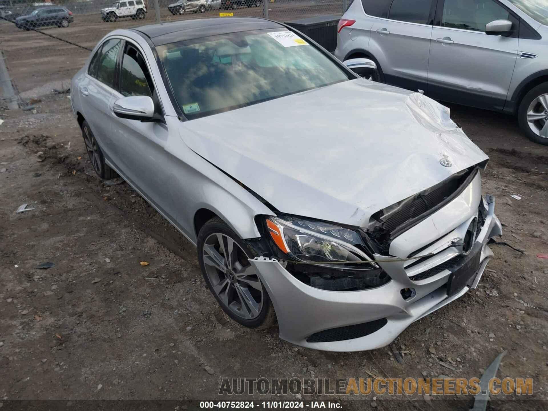 WDDWF4KB3JR324402 MERCEDES-BENZ C 300 2018