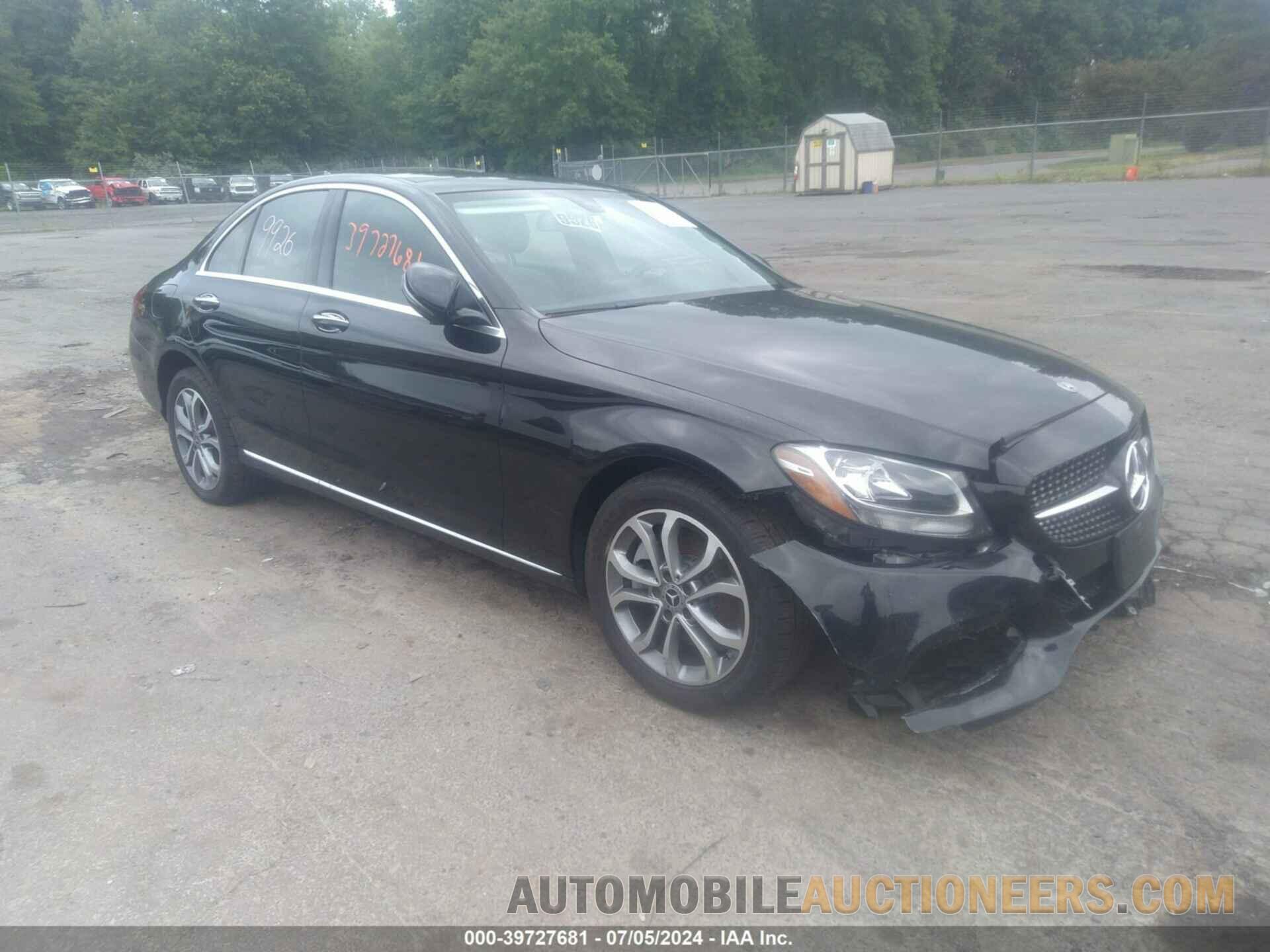 WDDWF4KB3JR341863 MERCEDES-BENZ C 300 2018