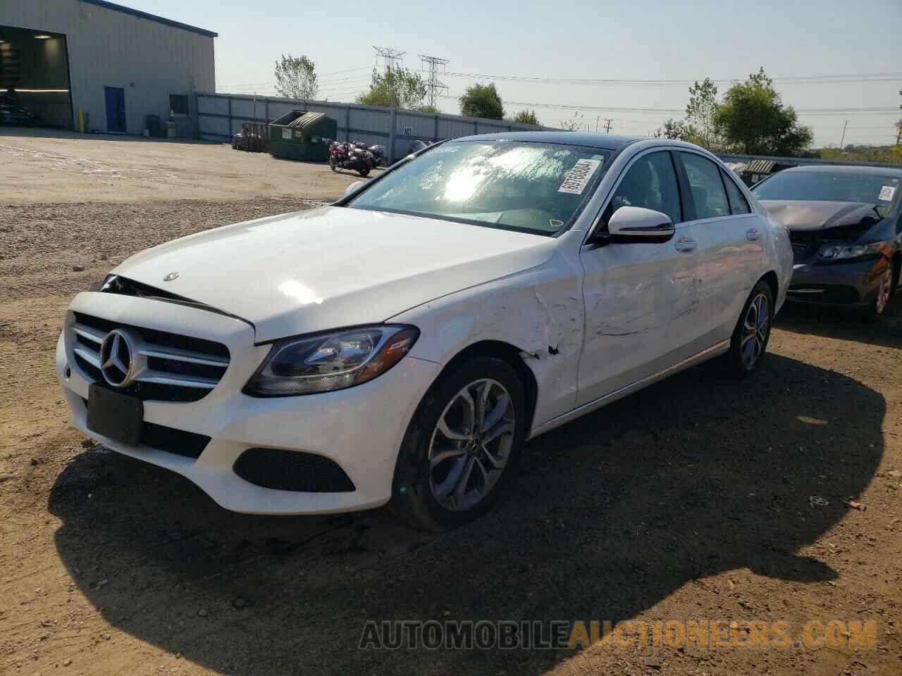 WDDWF4KB3JR345010 MERCEDES-BENZ C-CLASS 2018