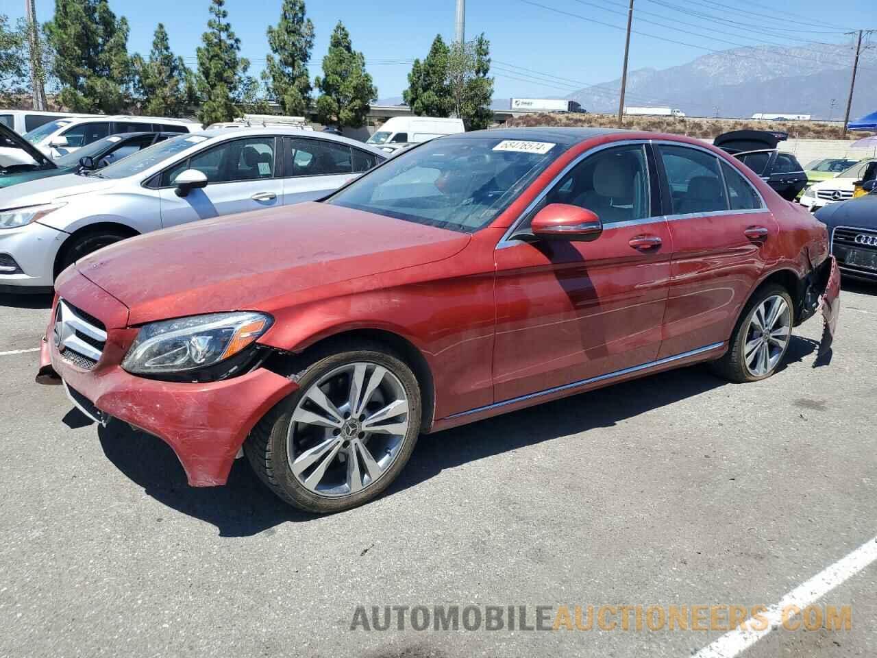 WDDWF4KB3JR370294 MERCEDES-BENZ C-CLASS 2018