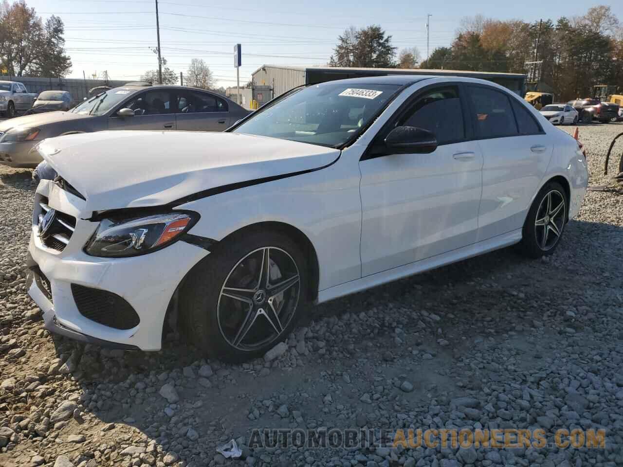 WDDWF4KB3JR394434 MERCEDES-BENZ C-CLASS 2018