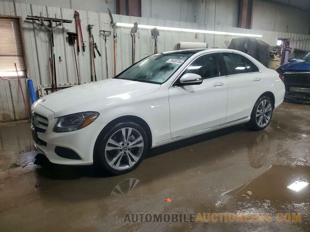 WDDWF4KB3JR406422 MERCEDES-BENZ C-CLASS 2018