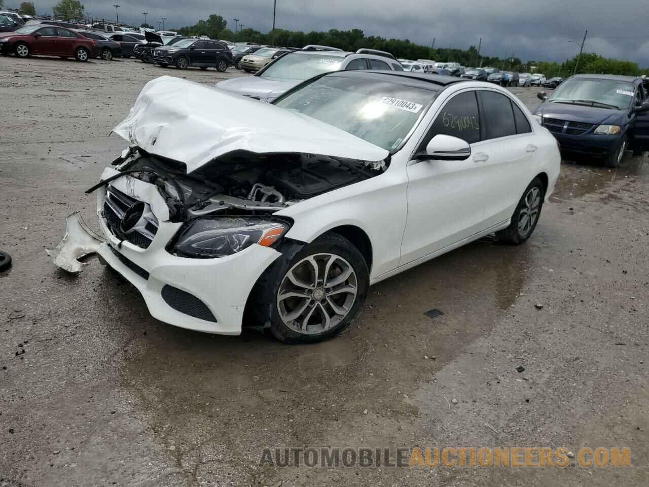 WDDWF4KB4GR137081 MERCEDES-BENZ C-CLASS 2016