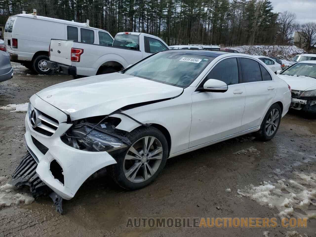 WDDWF4KB4GR160117 MERCEDES-BENZ C-CLASS 2016