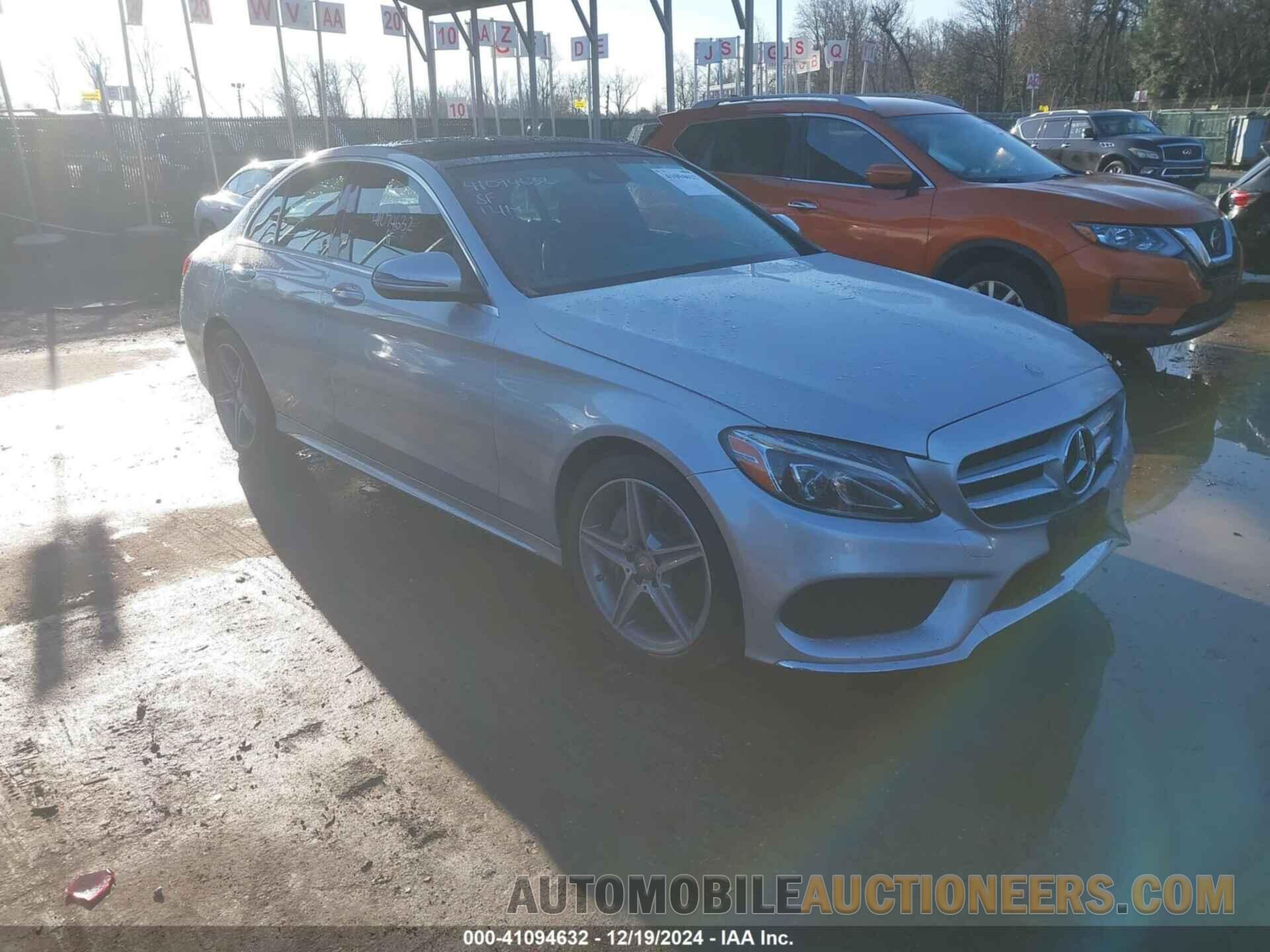 WDDWF4KB4GR177760 MERCEDES-BENZ C 300 2016