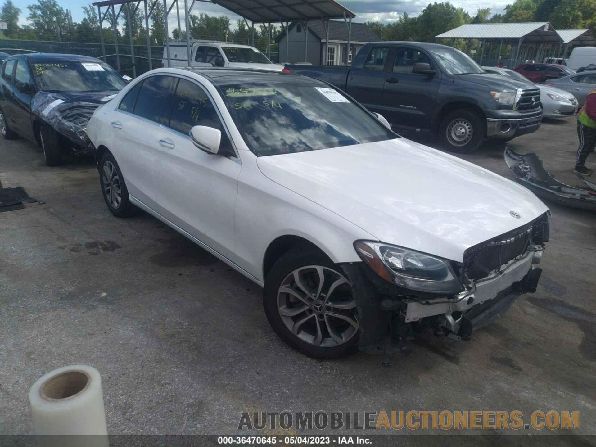 WDDWF4KB4JR312257 MERCEDES-BENZ C-CLASS 2018