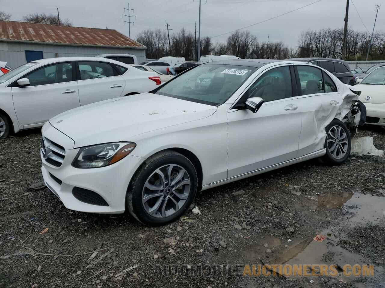 WDDWF4KB4JR316275 MERCEDES-BENZ C-CLASS 2018