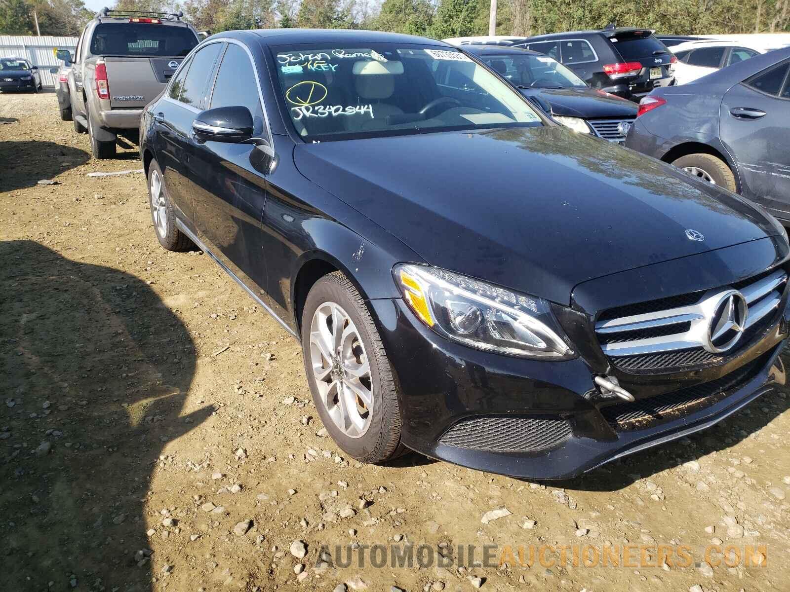 WDDWF4KB4JR342844 MERCEDES-BENZ C-CLASS 2018