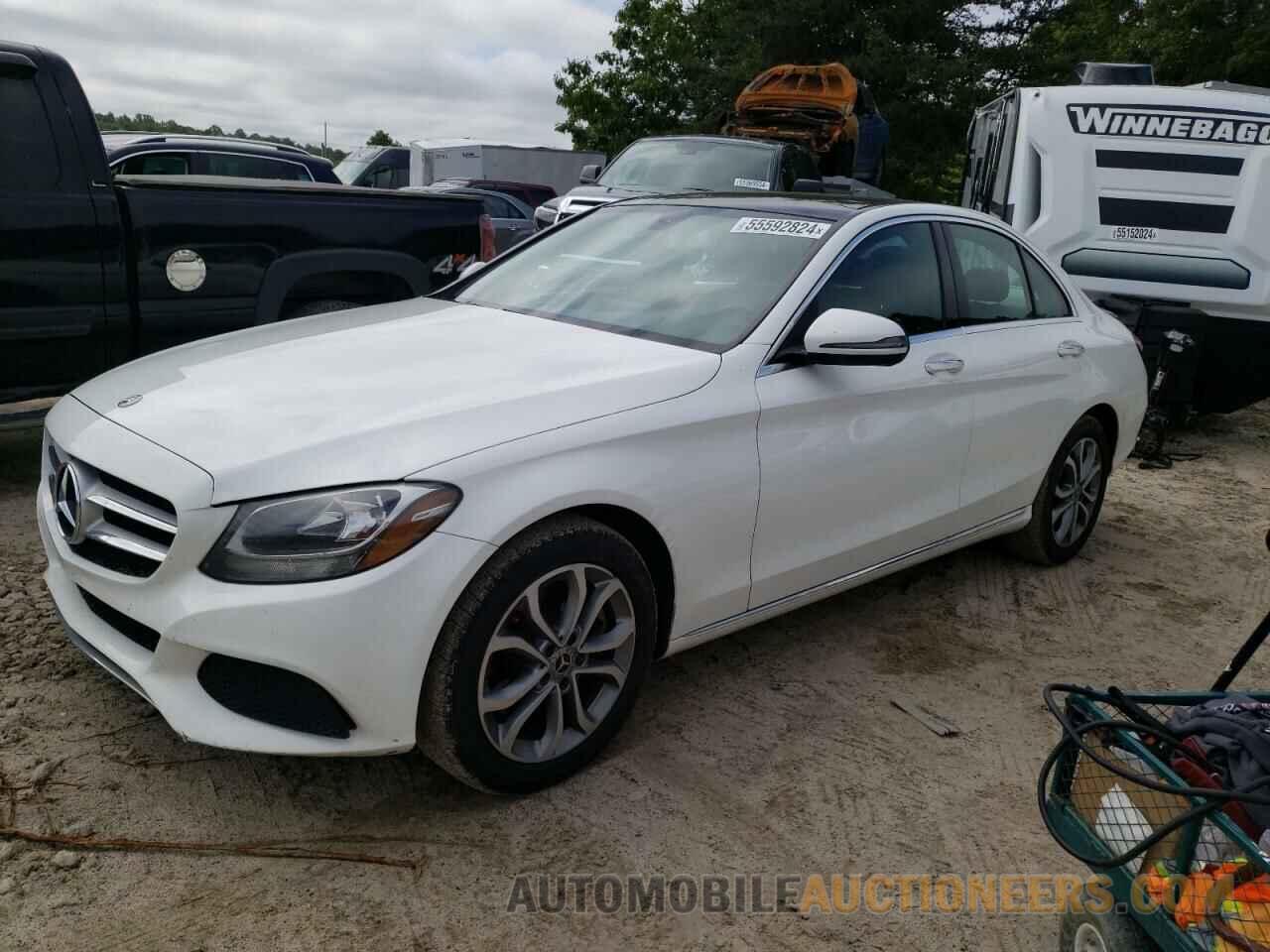 WDDWF4KB4JR374581 MERCEDES-BENZ C-CLASS 2018