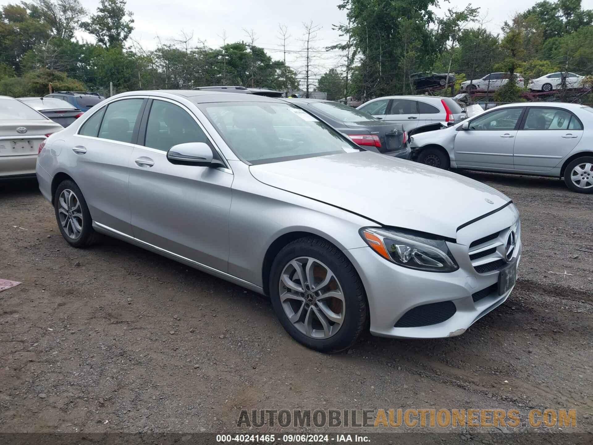 WDDWF4KB4JR394782 MERCEDES-BENZ C 300 2018