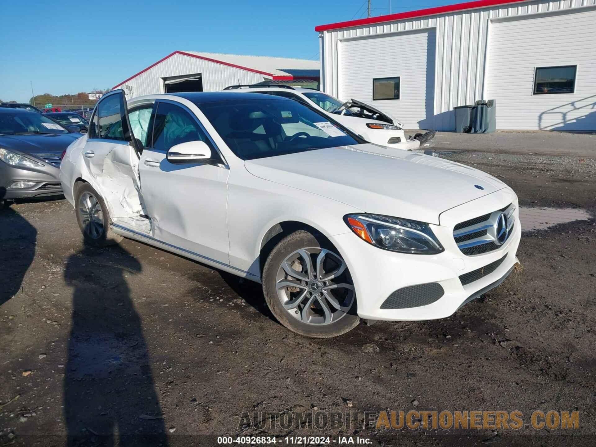 WDDWF4KB4JR396399 MERCEDES-BENZ C 2018