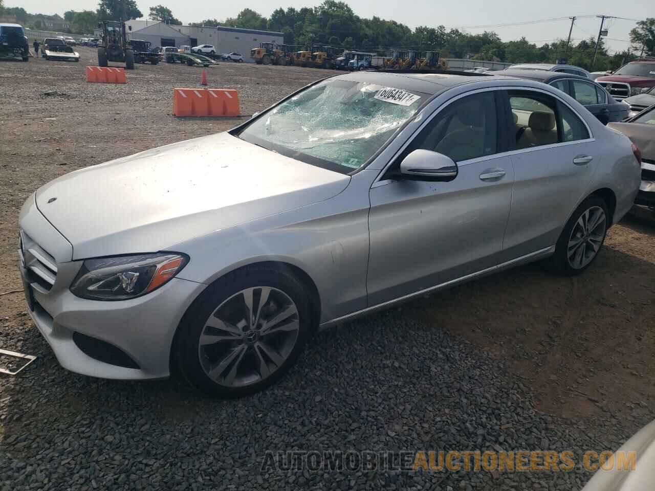 WDDWF4KB4JR411595 MERCEDES-BENZ C-CLASS 2018