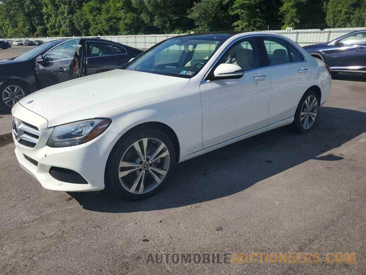 WDDWF4KB4JR414349 MERCEDES-BENZ C-CLASS 2018