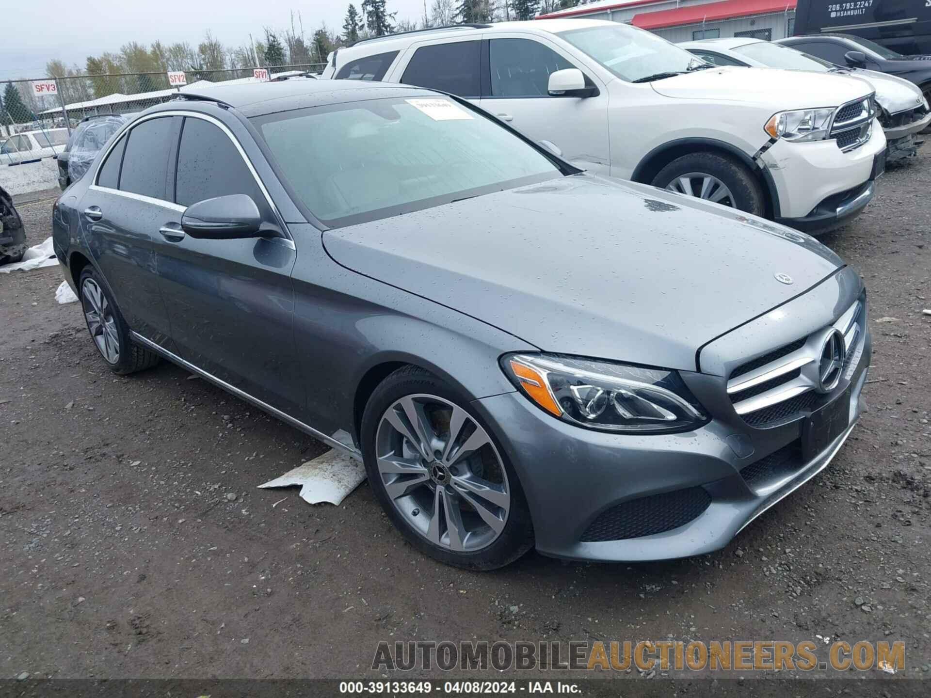 WDDWF4KB4JR420653 MERCEDES-BENZ C 300 2018