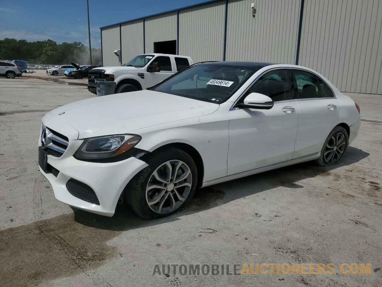 WDDWF4KB5GR132021 MERCEDES-BENZ C-CLASS 2016