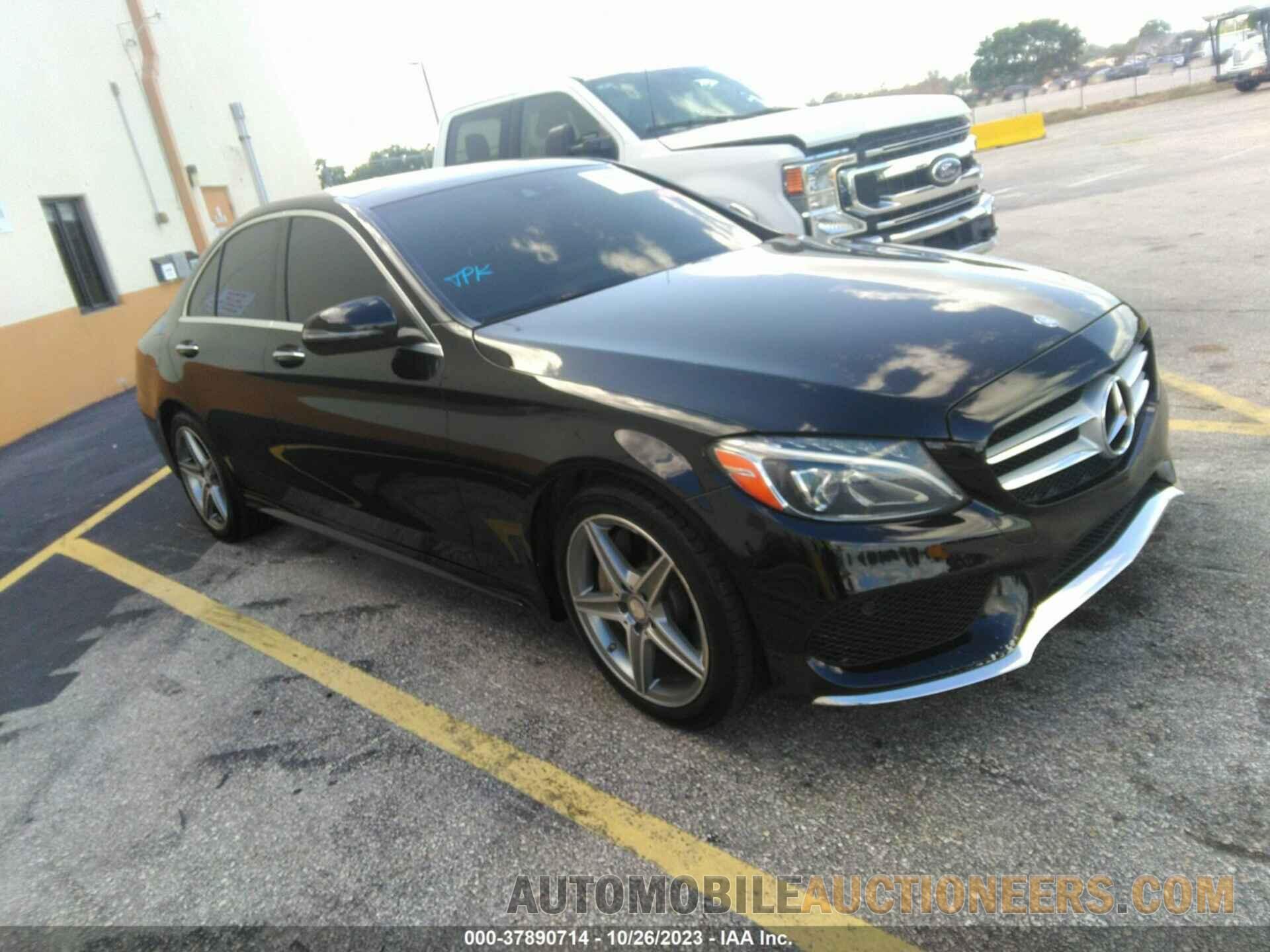 WDDWF4KB5GR169392 MERCEDES-BENZ C-CLASS 2016