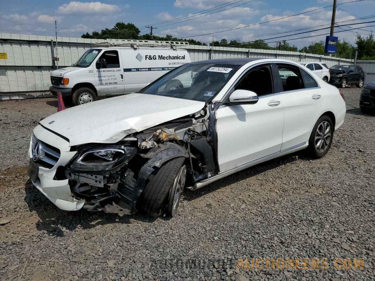 WDDWF4KB5JR312896 MERCEDES-BENZ C-CLASS 2018