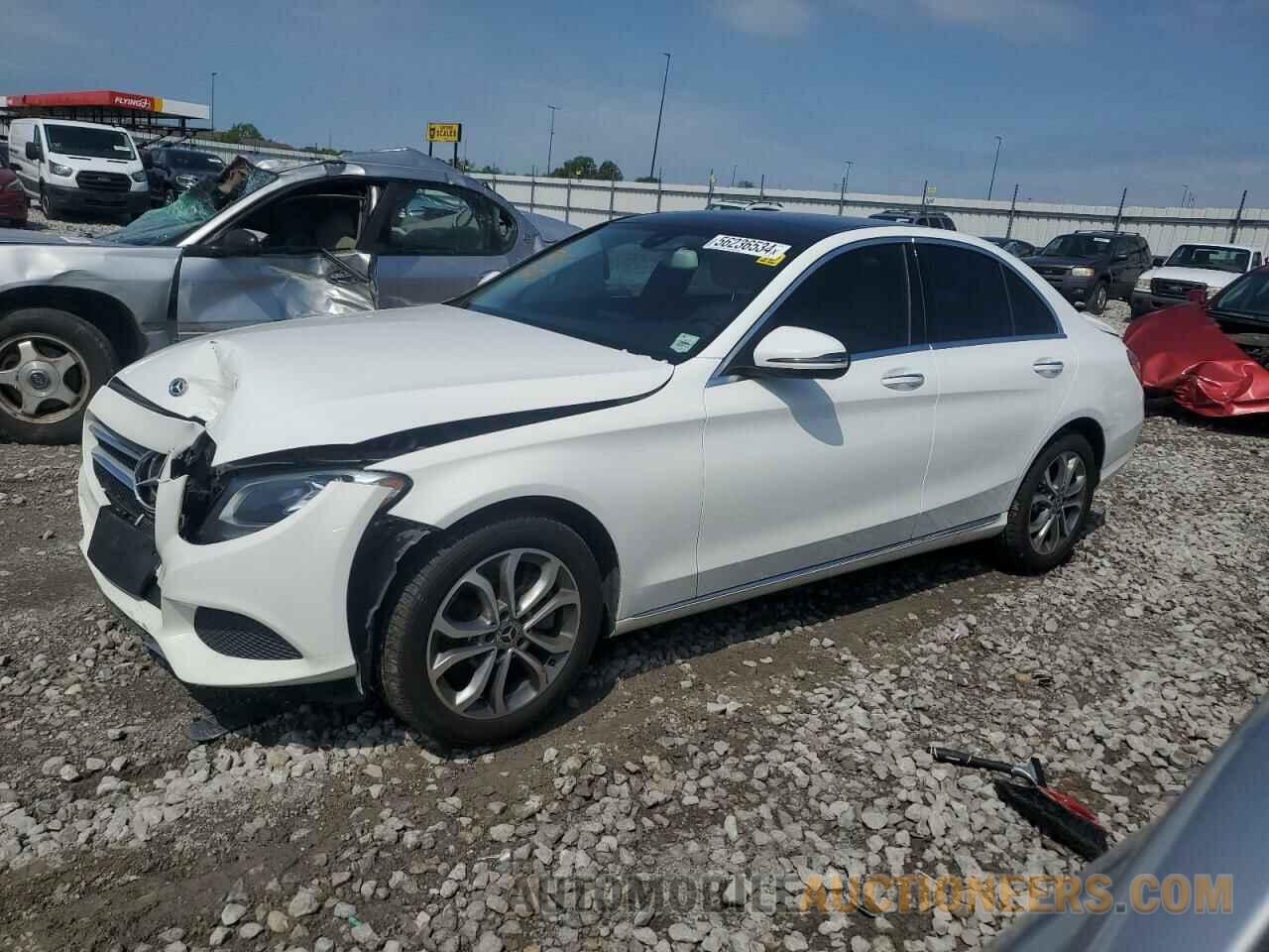 WDDWF4KB5JR319556 MERCEDES-BENZ C-CLASS 2018