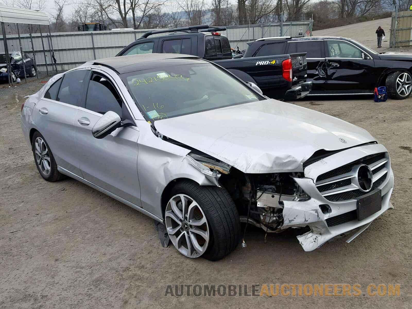 WDDWF4KB5JR324983 MERCEDES-BENZ C CLASS 2018