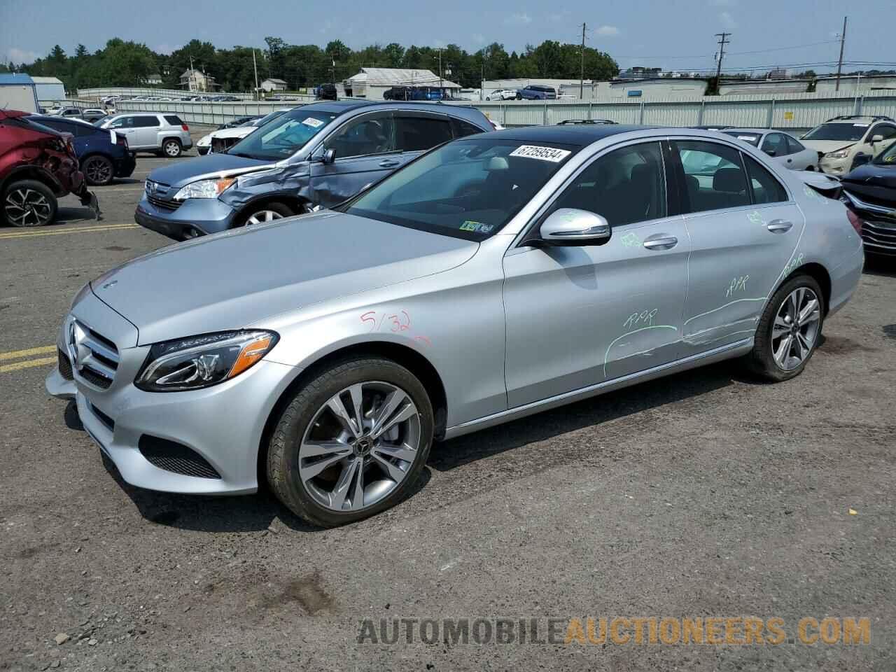 WDDWF4KB5JR388568 MERCEDES-BENZ C-CLASS 2018