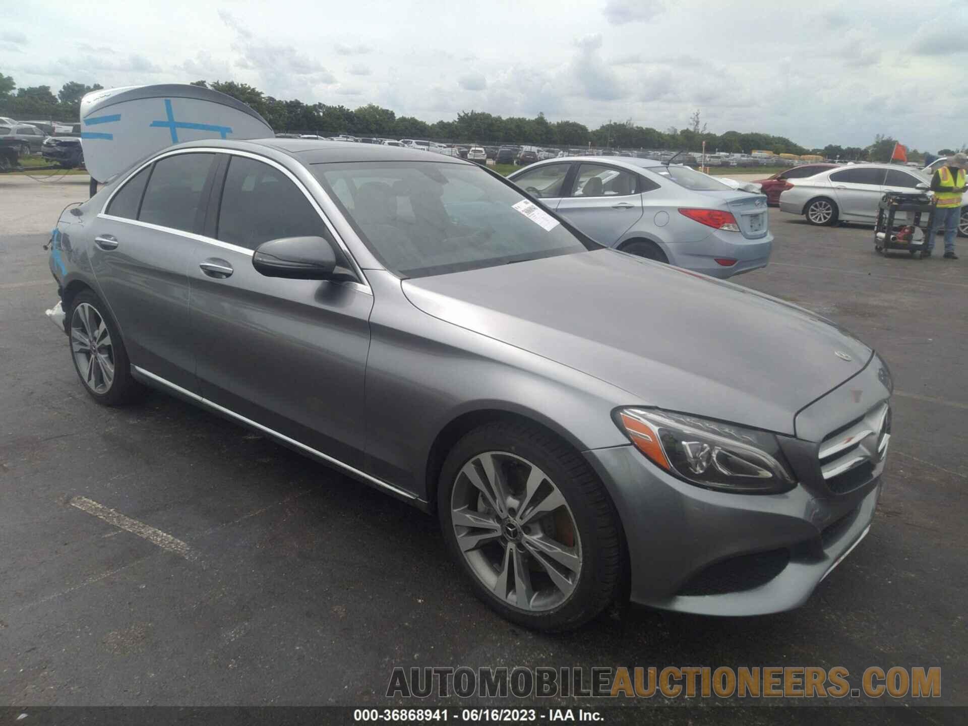 WDDWF4KB5JR395293 MERCEDES-BENZ C-CLASS 2018