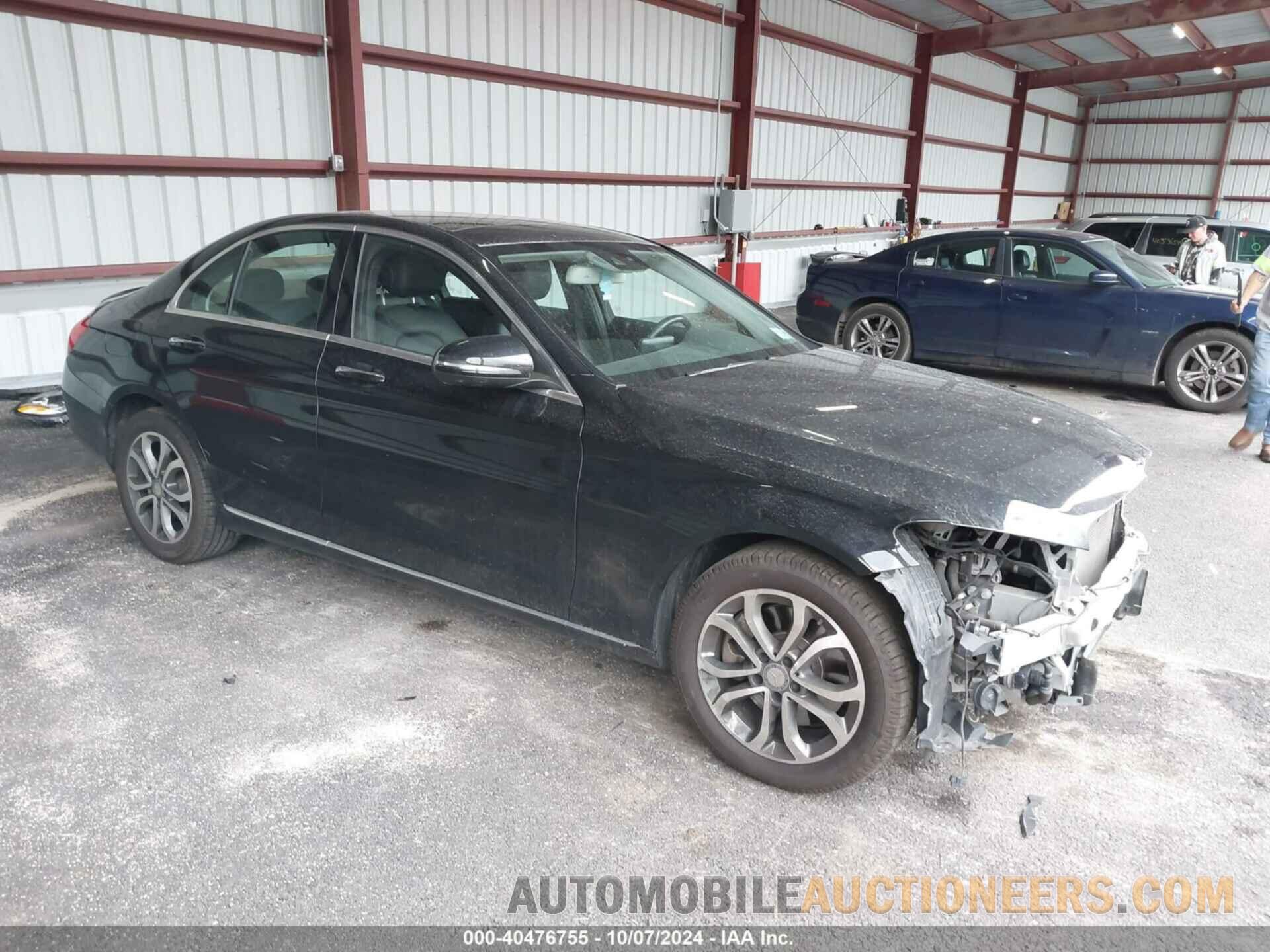 WDDWF4KB6GR137809 MERCEDES-BENZ C 300 2016