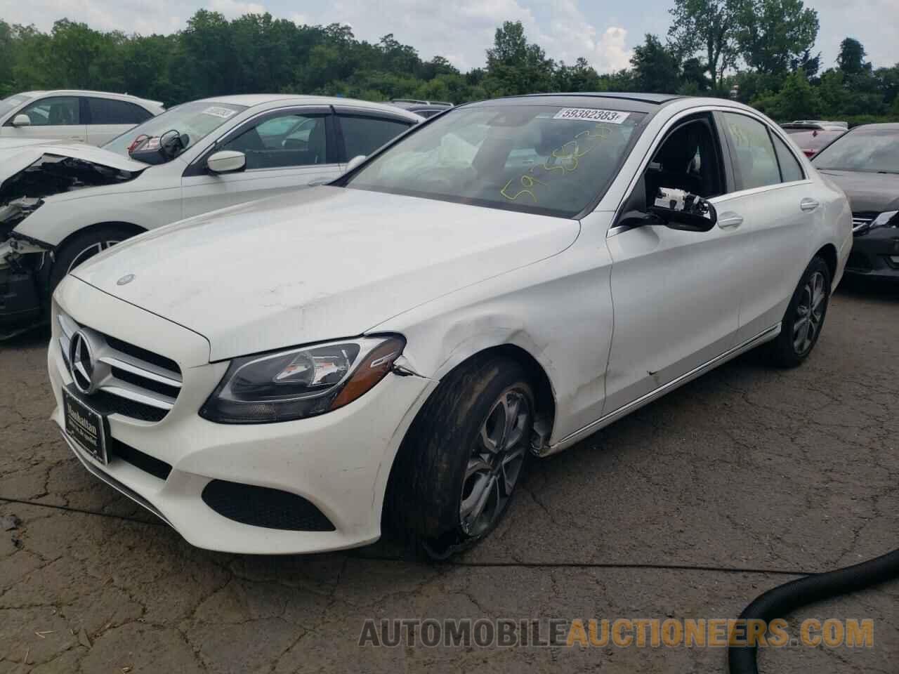 WDDWF4KB6GR141858 MERCEDES-BENZ C-CLASS 2016