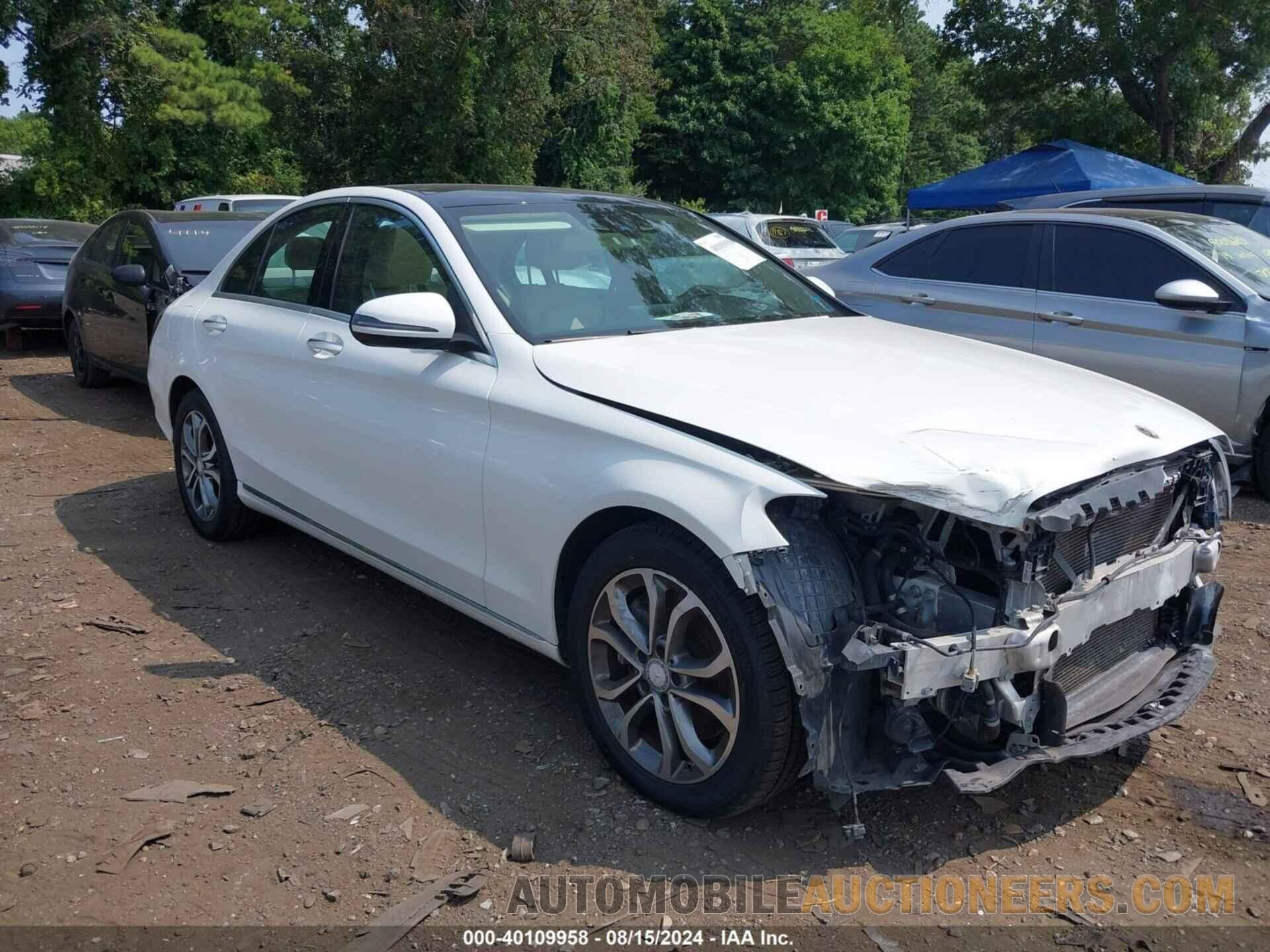 WDDWF4KB6GR149314 MERCEDES-BENZ C 300 2016