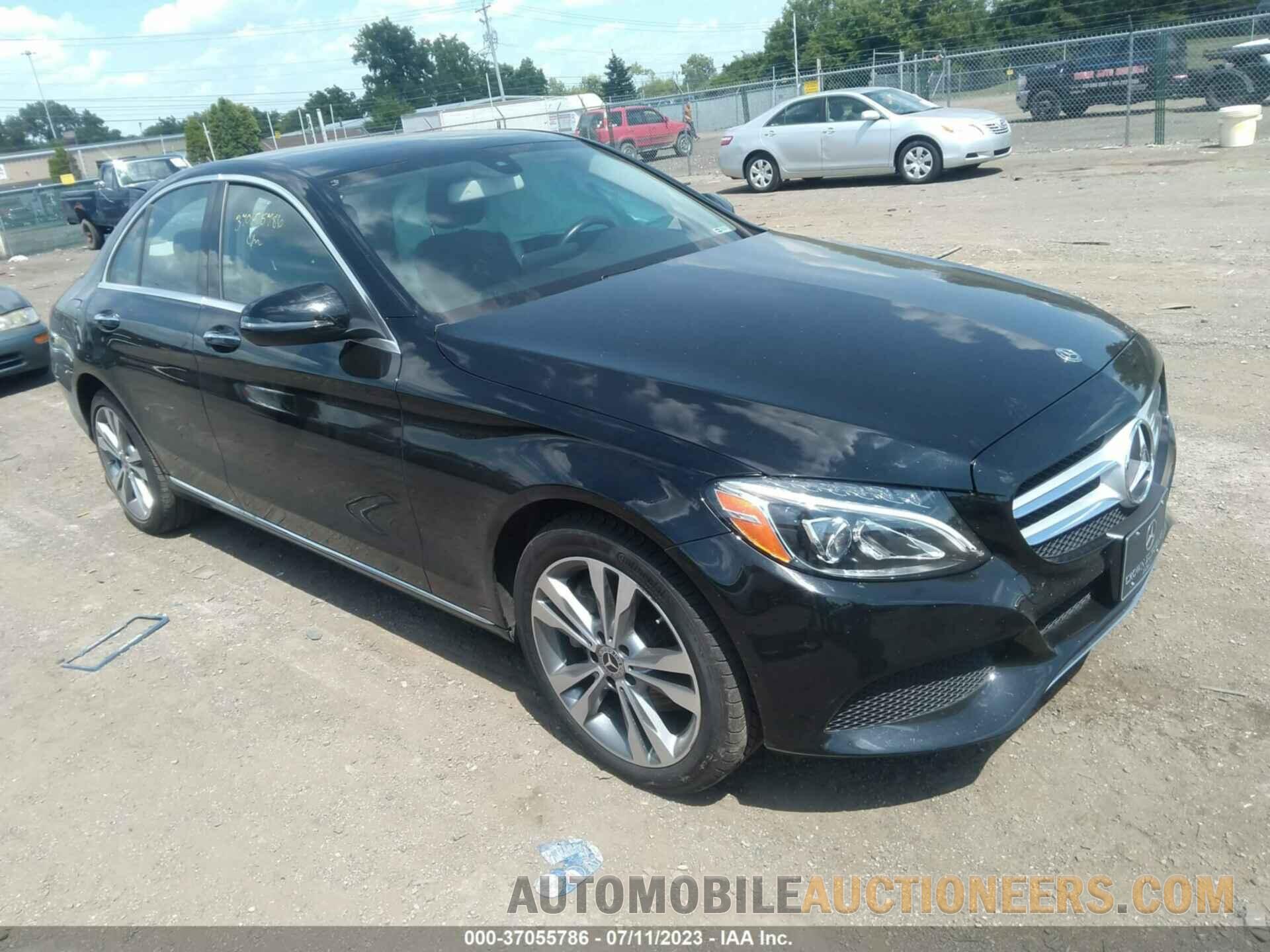 WDDWF4KB6JR320201 MERCEDES-BENZ C-CLASS 2018