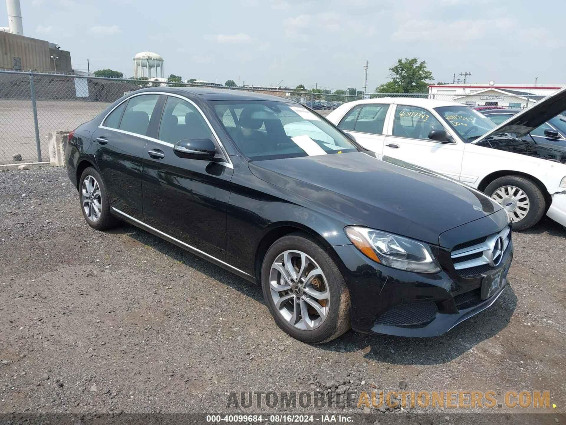 WDDWF4KB6JR329979 MERCEDES-BENZ C 300 2018