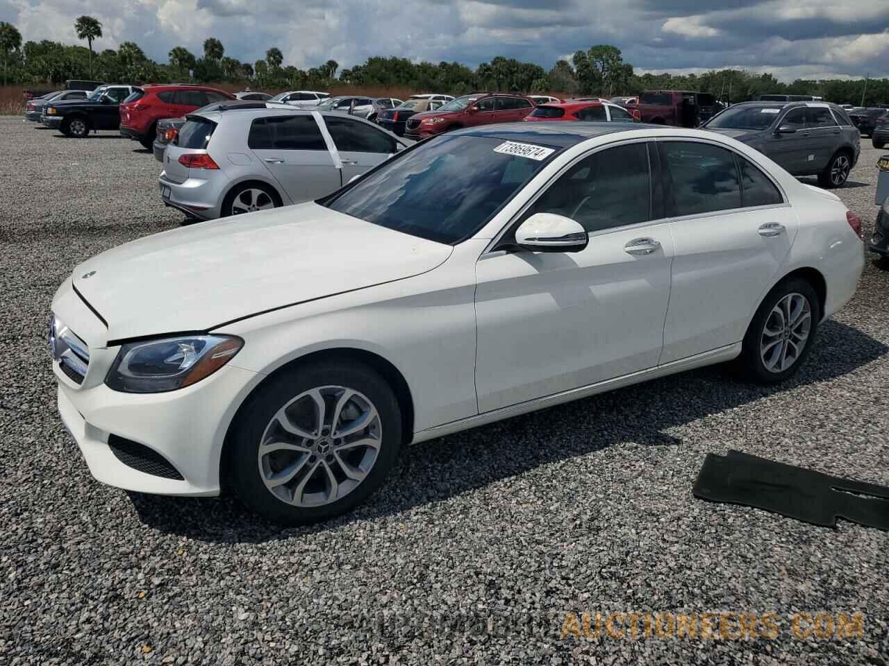 WDDWF4KB6JR343879 MERCEDES-BENZ C-CLASS 2018