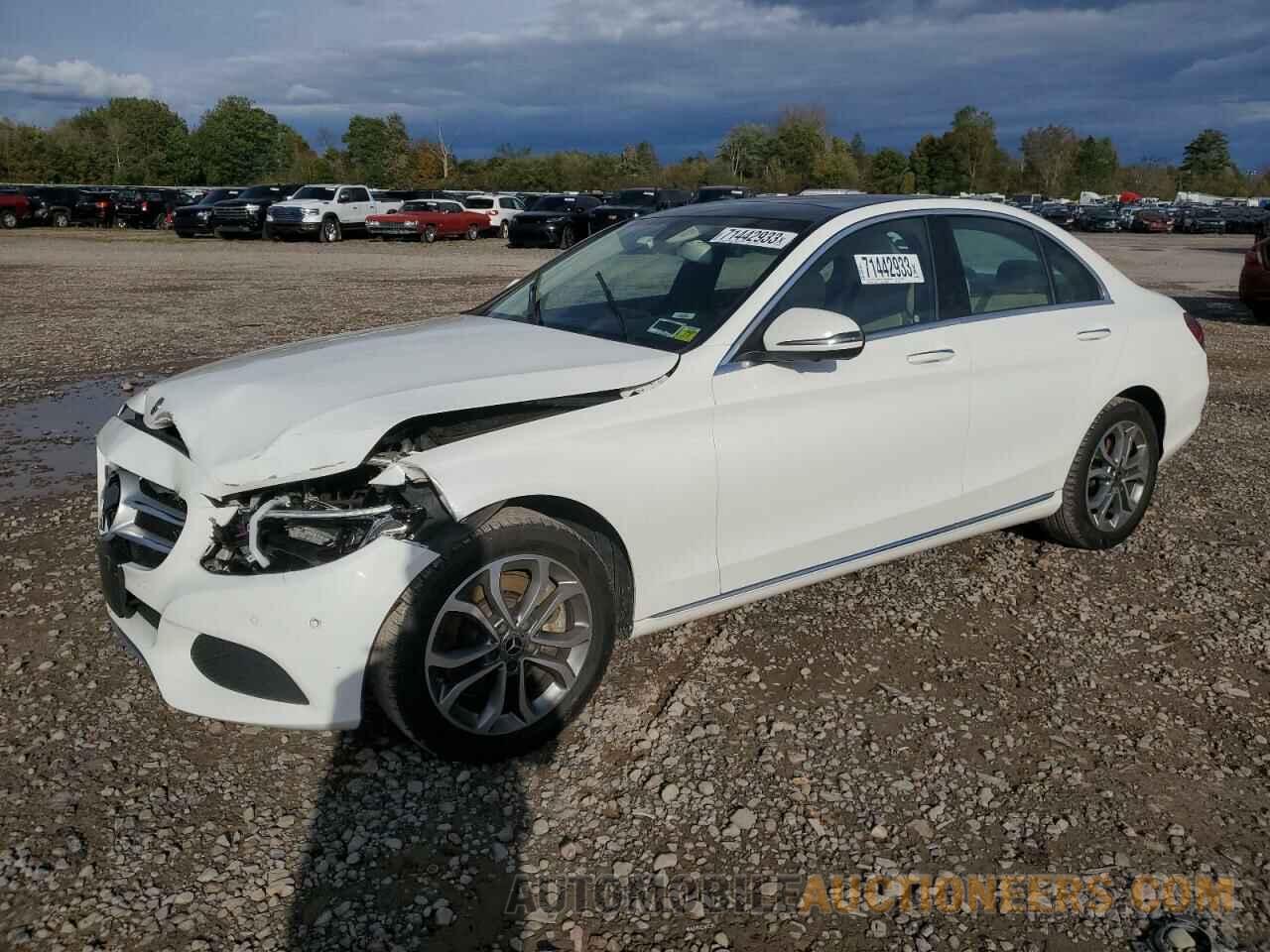 WDDWF4KB6JR393178 MERCEDES-BENZ C-CLASS 2018