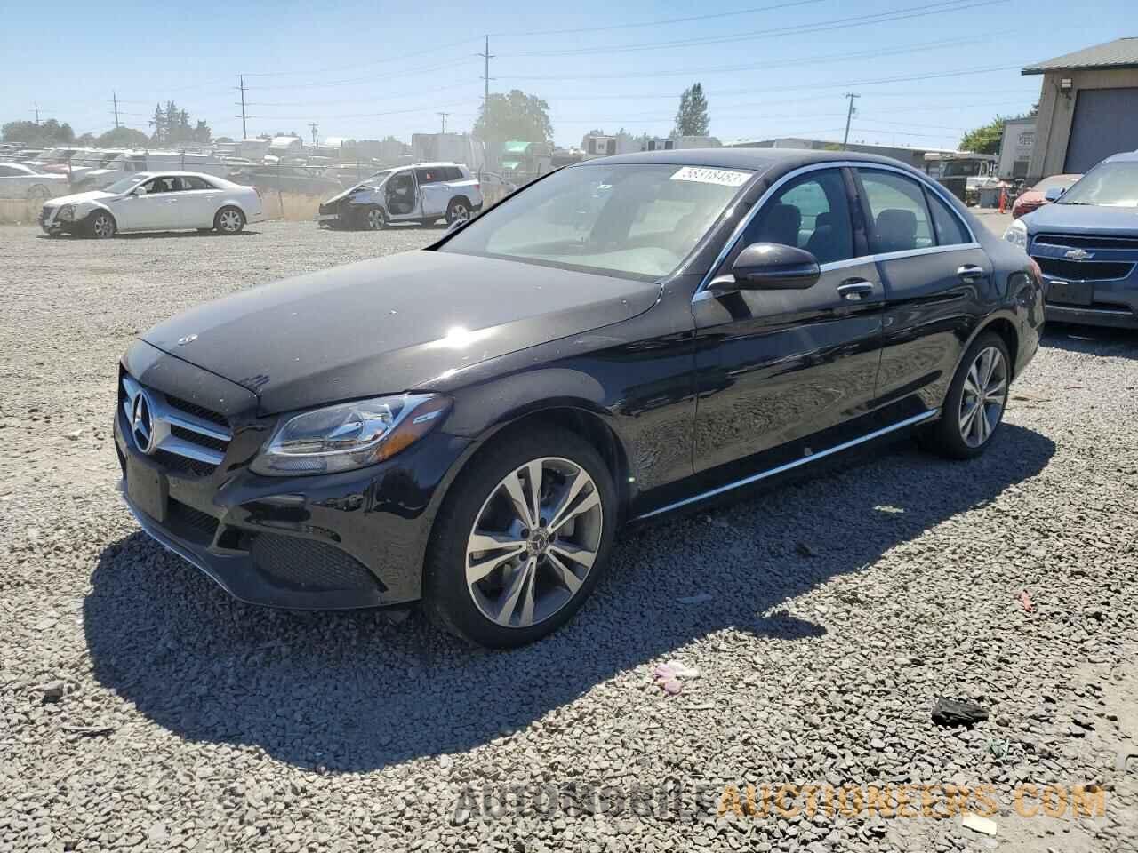 WDDWF4KB6JR393505 MERCEDES-BENZ C-CLASS 2018