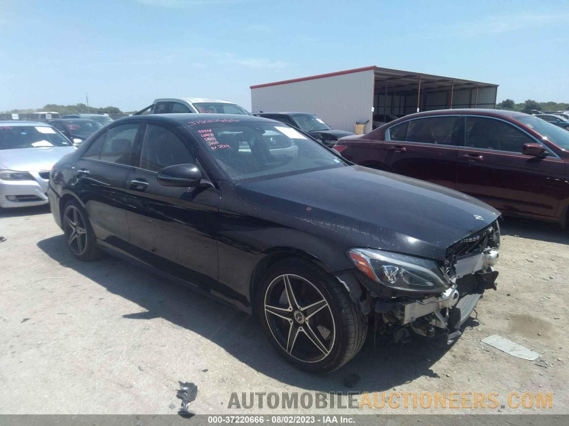 WDDWF4KB6JR401358 MERCEDES-BENZ C 2018