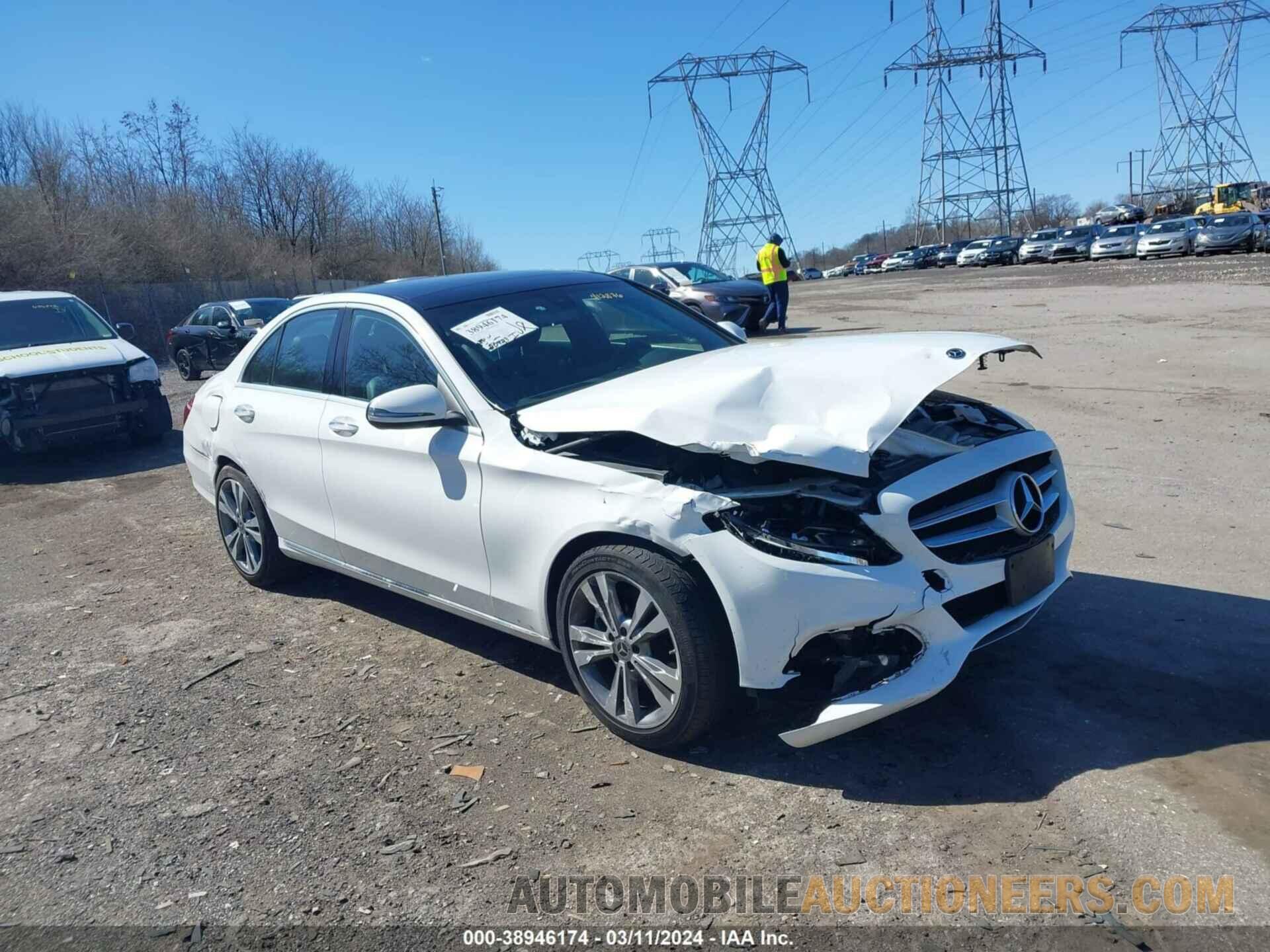 WDDWF4KB6JR412876 MERCEDES-BENZ C 300 2018