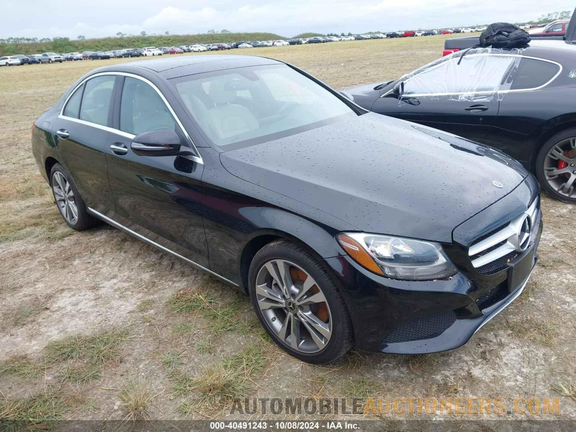 WDDWF4KB6JR413817 MERCEDES-BENZ C 2018