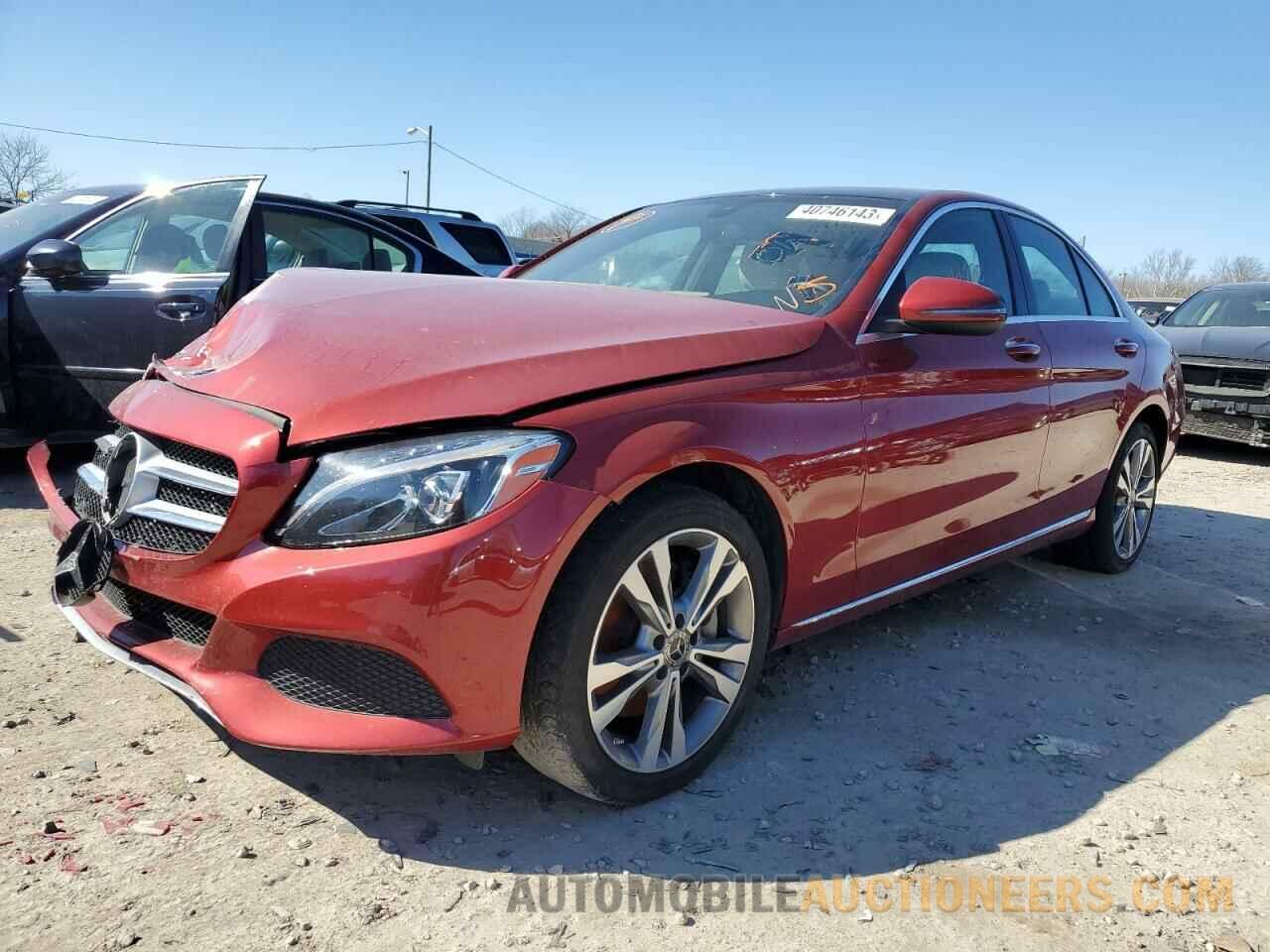 WDDWF4KB6JR413879 MERCEDES-BENZ C-CLASS 2018