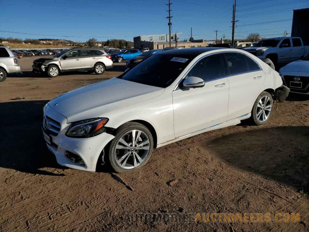 WDDWF4KB6JR417821 MERCEDES-BENZ C-CLASS 2018