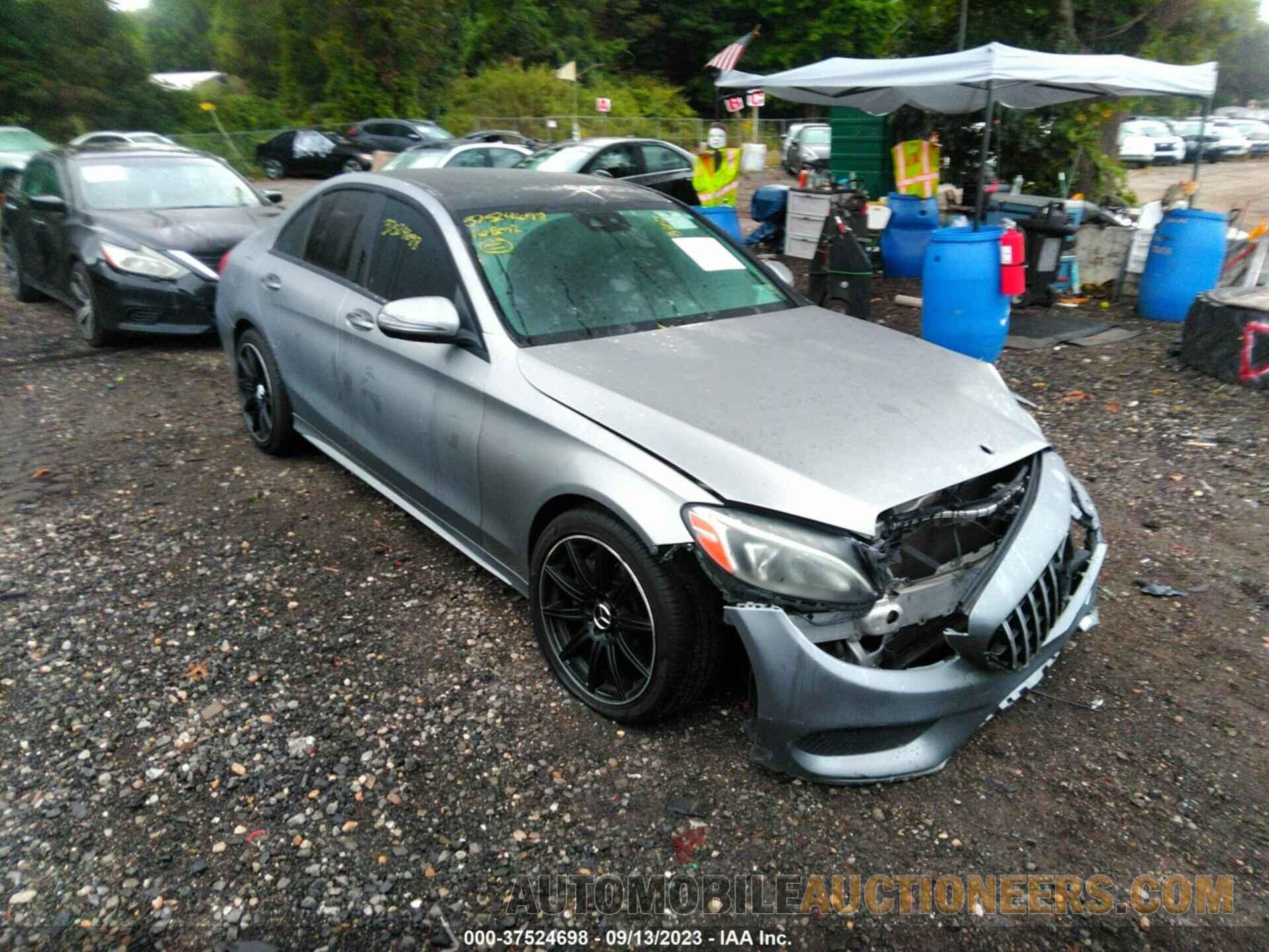 WDDWF4KB7GR130190 MERCEDES-BENZ C-CLASS 2016