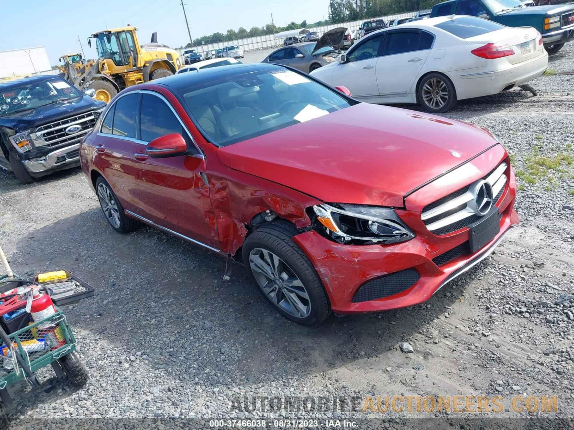 WDDWF4KB7GR140492 MERCEDES-BENZ C-CLASS 2016