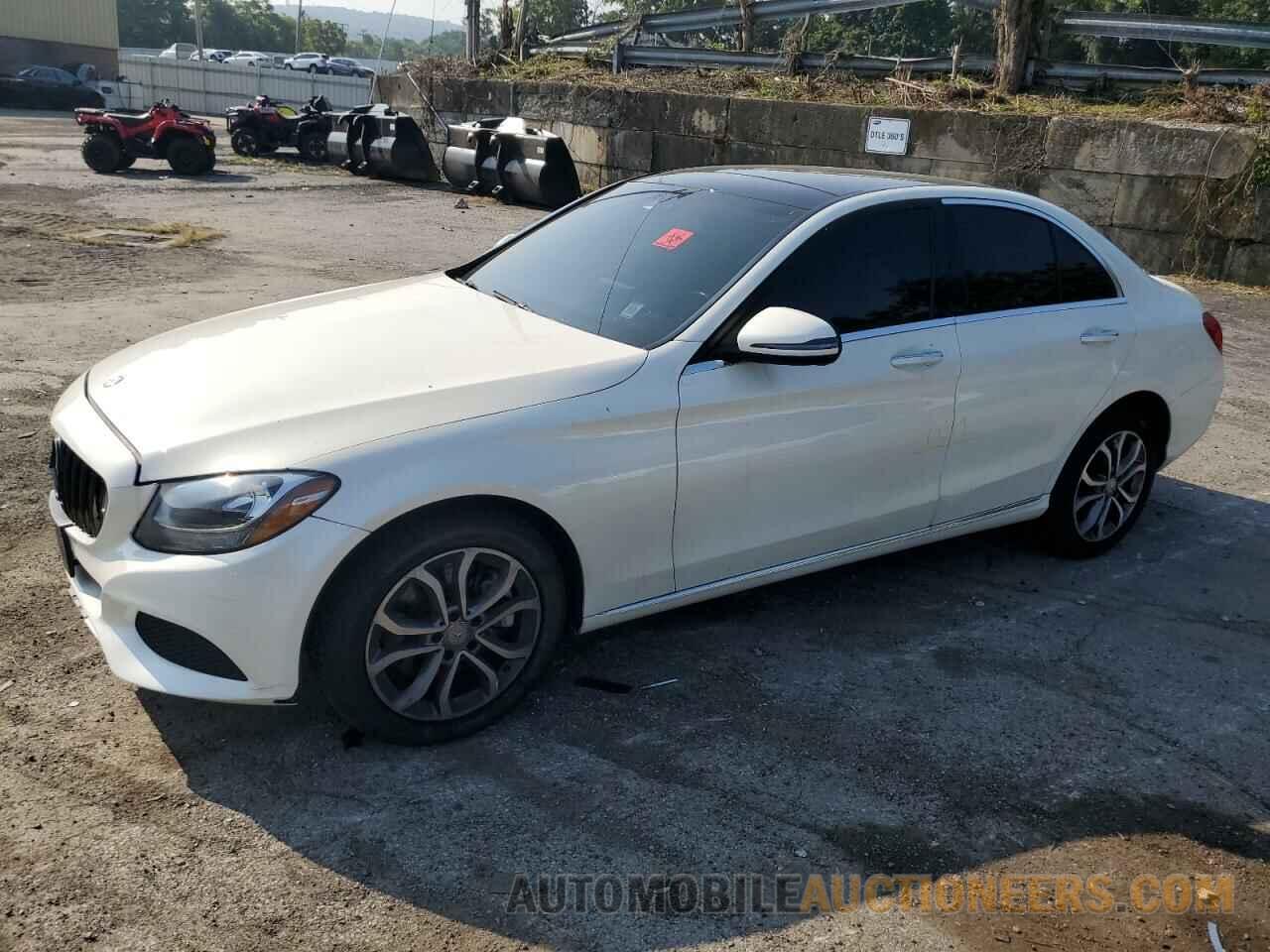 WDDWF4KB7GR143196 MERCEDES-BENZ C-CLASS 2016