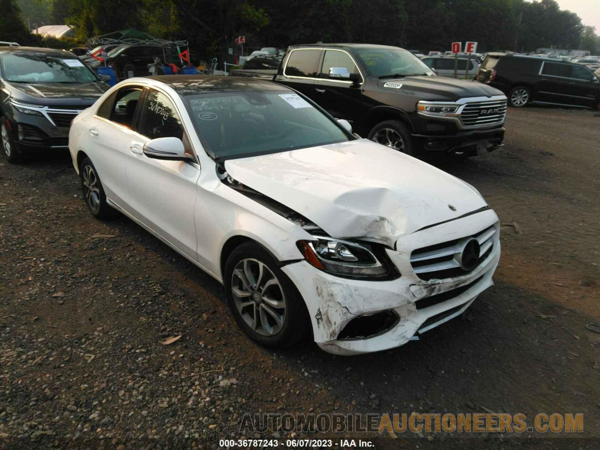 WDDWF4KB7GR149144 MERCEDES-BENZ C-CLASS 2016